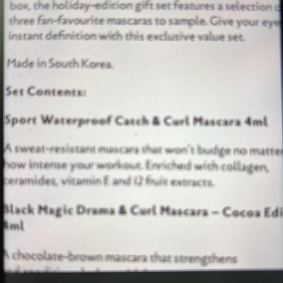 Eyeko Sport waterproof mascara catch and curl - Picture 3 of 6